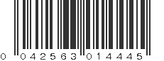 UPC 042563014445