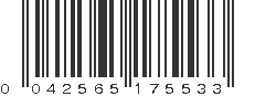 UPC 042565175533