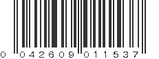 UPC 042609011537