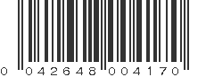 UPC 042648004170