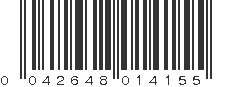 UPC 042648014155