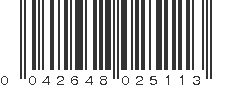 UPC 042648025113