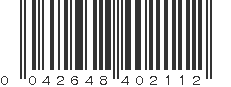 UPC 042648402112