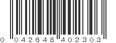 UPC 042648402303