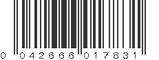 UPC 042666017831