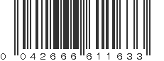 UPC 042666611633
