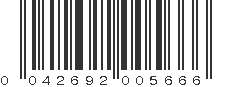 UPC 042692005666