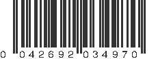 UPC 042692034970