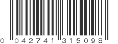 UPC 042741315098