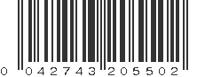 UPC 042743205502