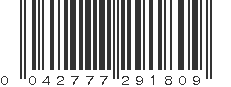 UPC 042777291809