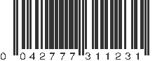 UPC 042777311231