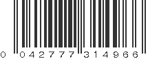 UPC 042777314966