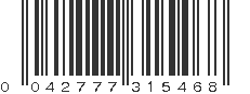 UPC 042777315468