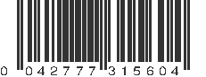 UPC 042777315604