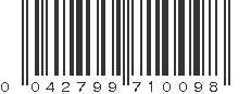 UPC 042799710098