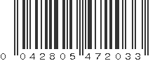 UPC 042805472033