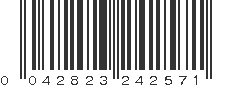 UPC 042823242571