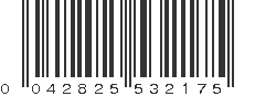 UPC 042825532175