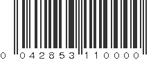 UPC 042853110000