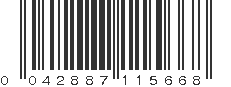 UPC 042887115668