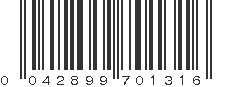 UPC 042899701316