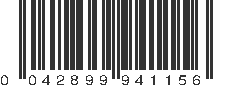 UPC 042899941156