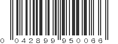 UPC 042899950066