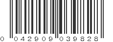 UPC 042909039828