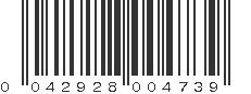 UPC 042928004739