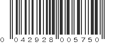 UPC 042928005750