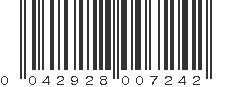 UPC 042928007242