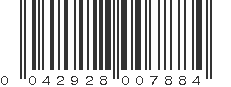 UPC 042928007884