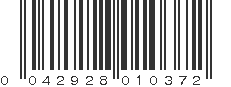 UPC 042928010372