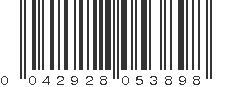 UPC 042928053898