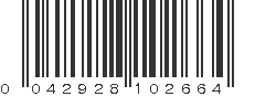 UPC 042928102664