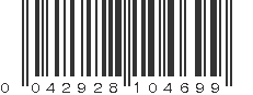 UPC 042928104699