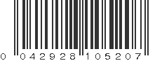 UPC 042928105207