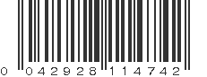 UPC 042928114742