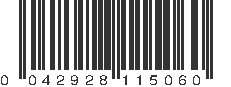 UPC 042928115060