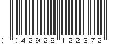 UPC 042928122372