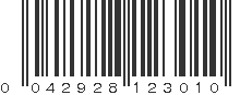 UPC 042928123010