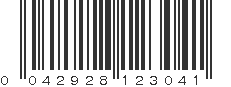 UPC 042928123041