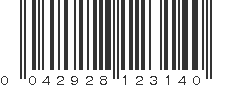 UPC 042928123140