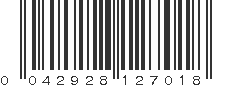 UPC 042928127018