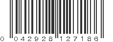 UPC 042928127186