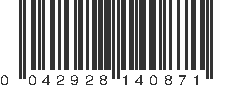 UPC 042928140871