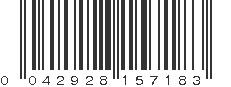 UPC 042928157183