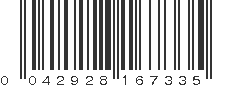 UPC 042928167335