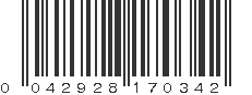 UPC 042928170342